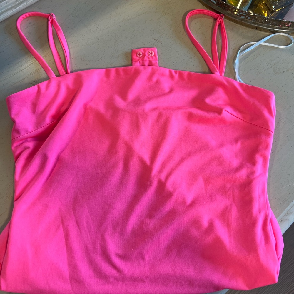 Princess Polly Hot Pink Bodysuit Size 4